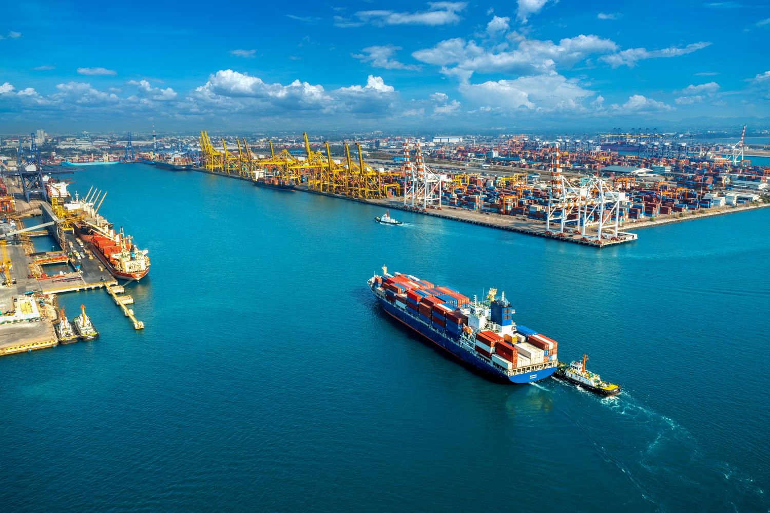 <a href="https://www.freepik.com/free-photo/aerial-view-cargo-ship-cargo-container-harbor_23404839.htm#fromView=search&page=1&position=2&uuid=8c869a82-c586-464e-80a0-01a8c9ba9ac9&query=Trade">Image by tawatchai07 on Freepik</a>